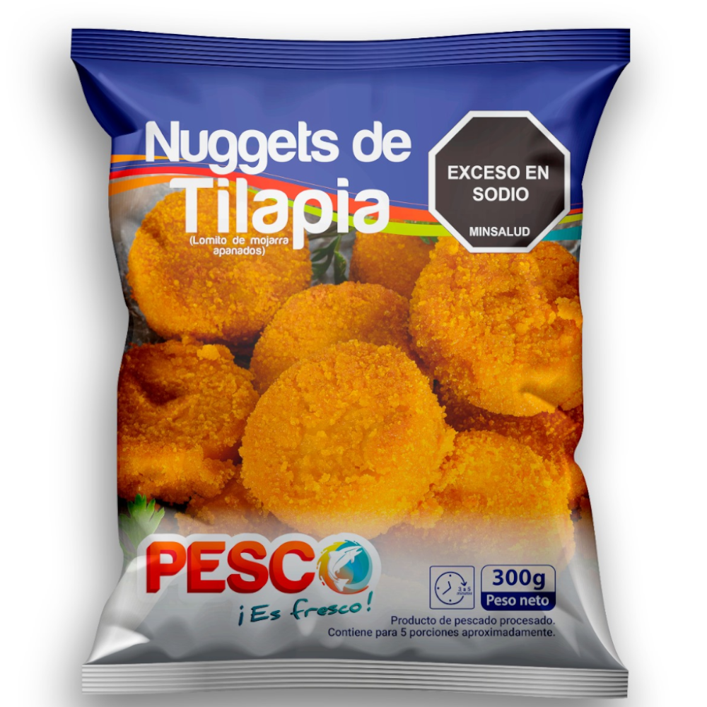 Nuggets De Tilapia Pesco 300Gr