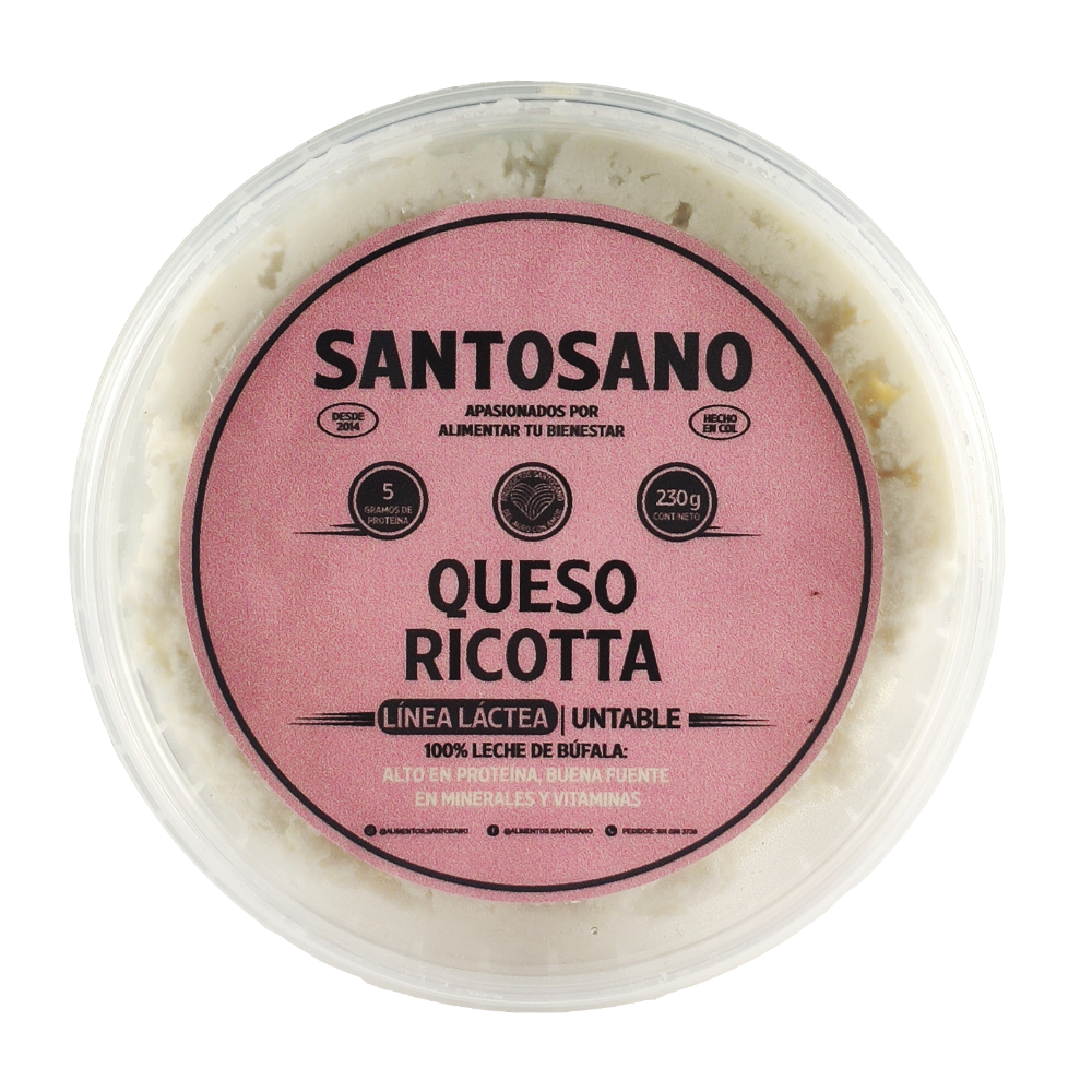 Queso Ricotta Santosano 230Gr