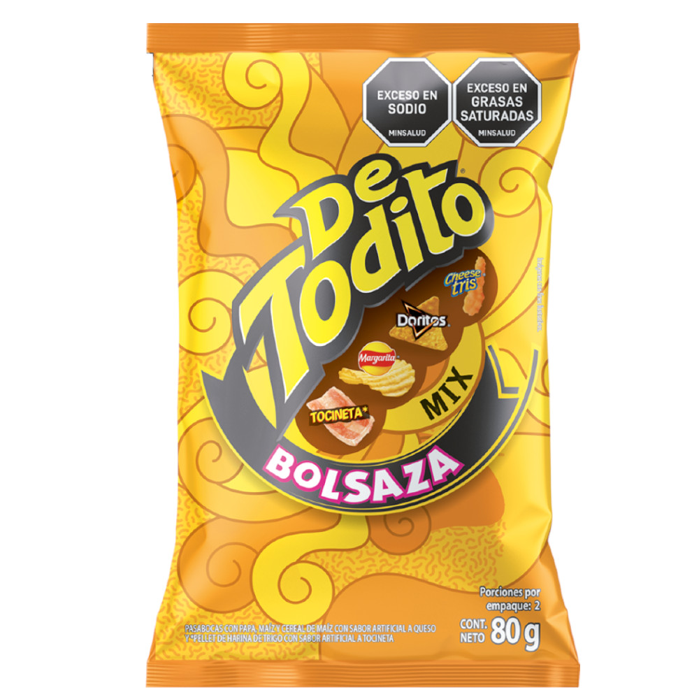 Detodito Mix Bolsaza 80Gr