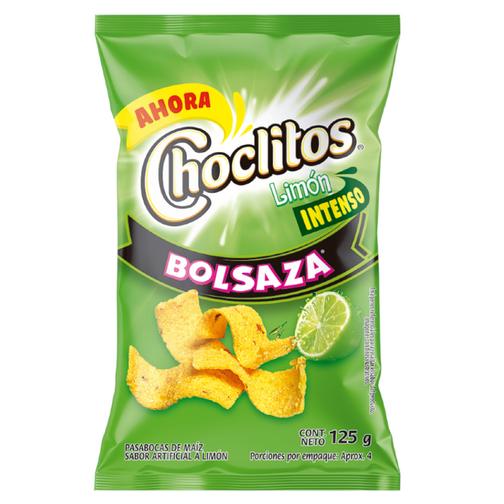 Choclitos Limón Bolsaza 125Gr