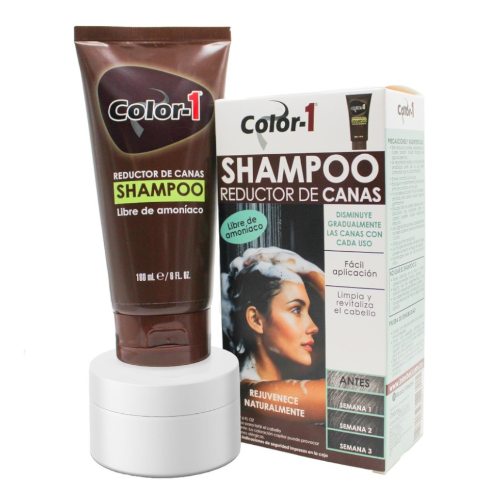 Shampoo Reductor De Canas Woman Color-1 180Ml