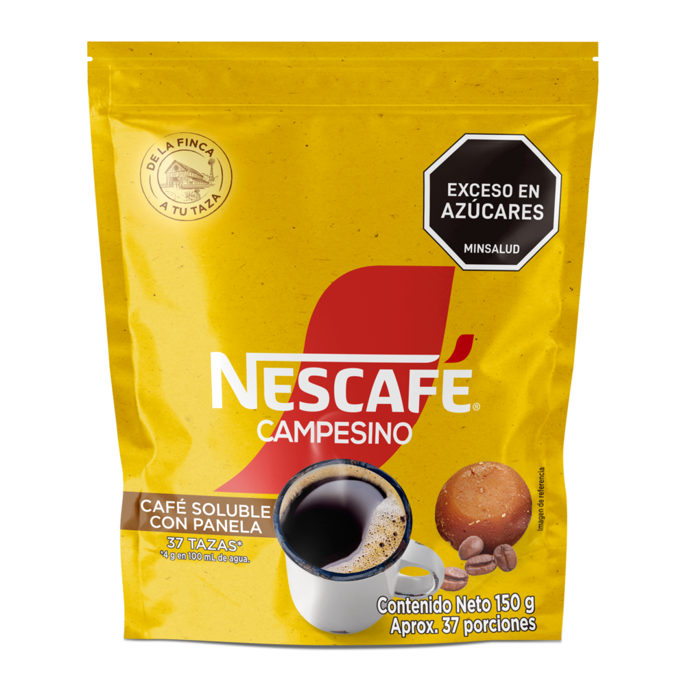 Nescafé Campesino Soluble Con Panela  Doypack 150Gr
