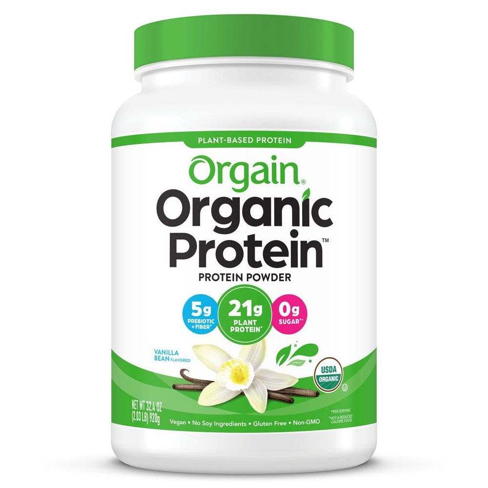 Proteina Vegetal Orgain Vainilla 920Gr