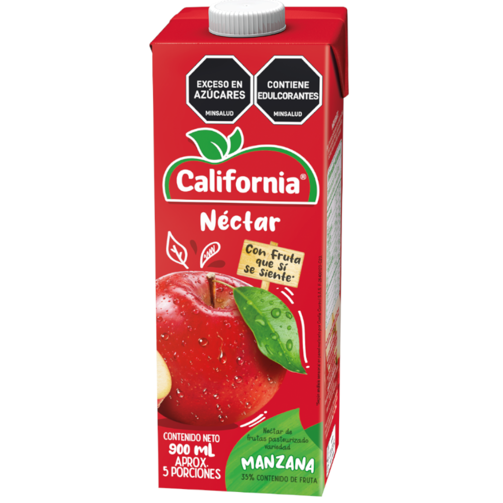 Néctar Manzana California Tetrapack 900Ml