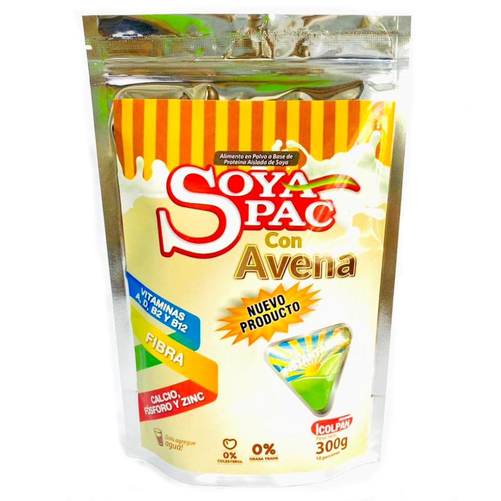 Soya Pac Con Avena Icolpan 300Gr