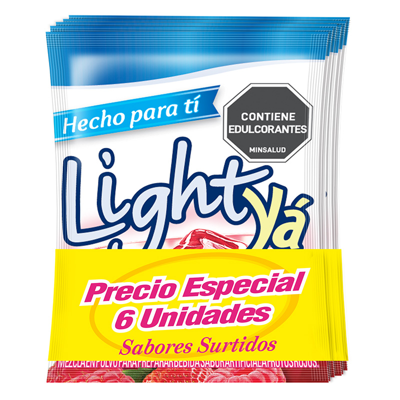 Lightyá Surtido 10Gr 6 Unidades Precio Especial