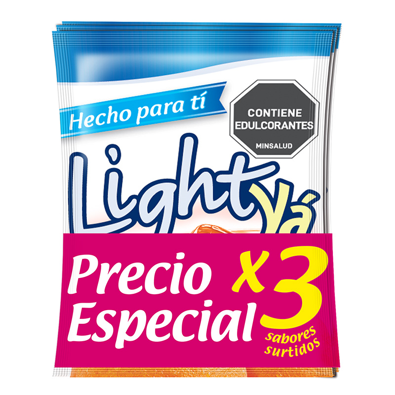 Lightyá Surtido 10Gr 3 Unidades Precio Especial