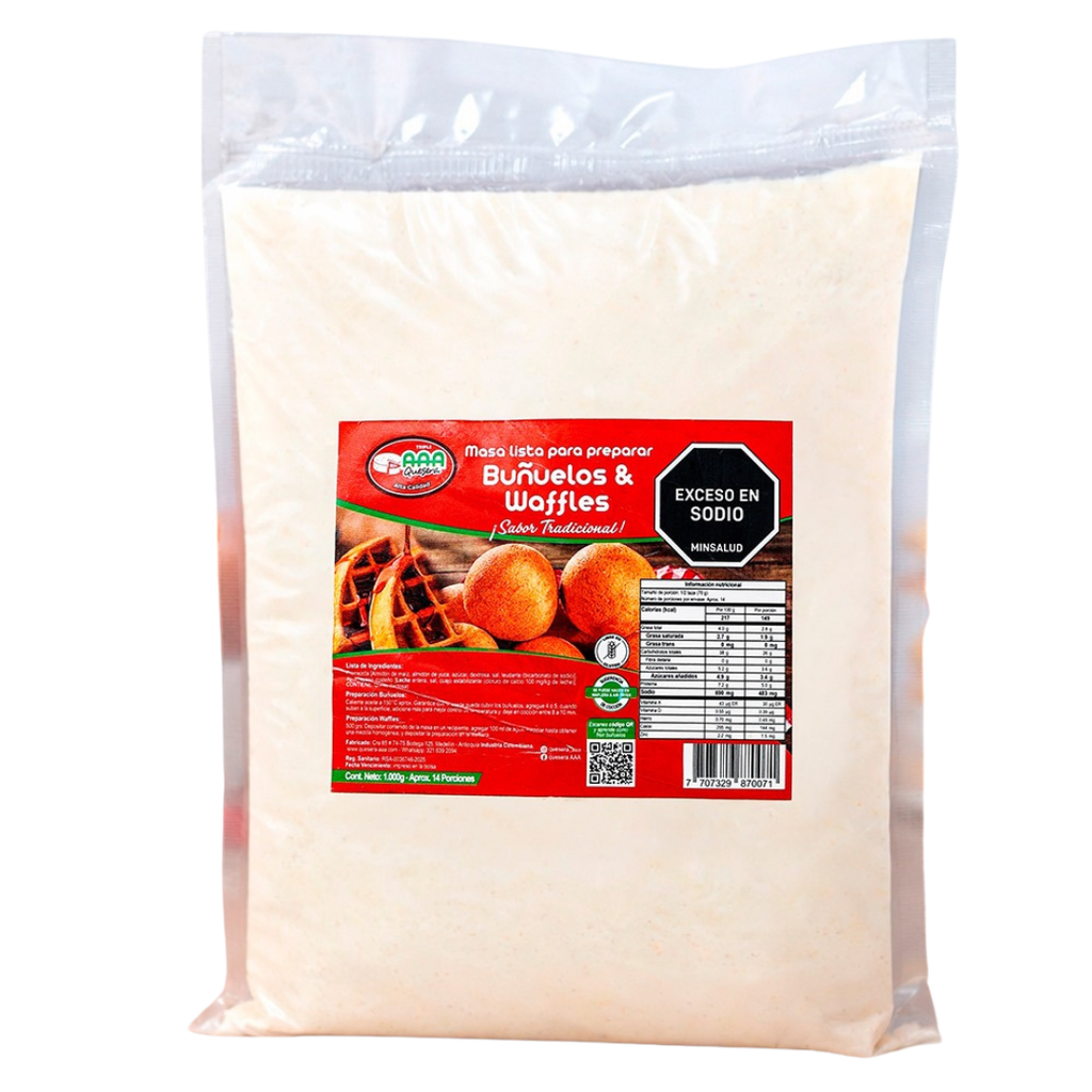 Masa De Buñuelos Y Waffles Quesera AAA 1000Gr