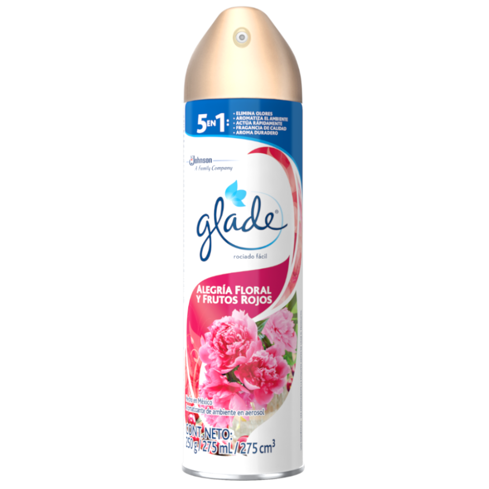 Ambientador Glade Frutos Rojos Spray 275Ml
