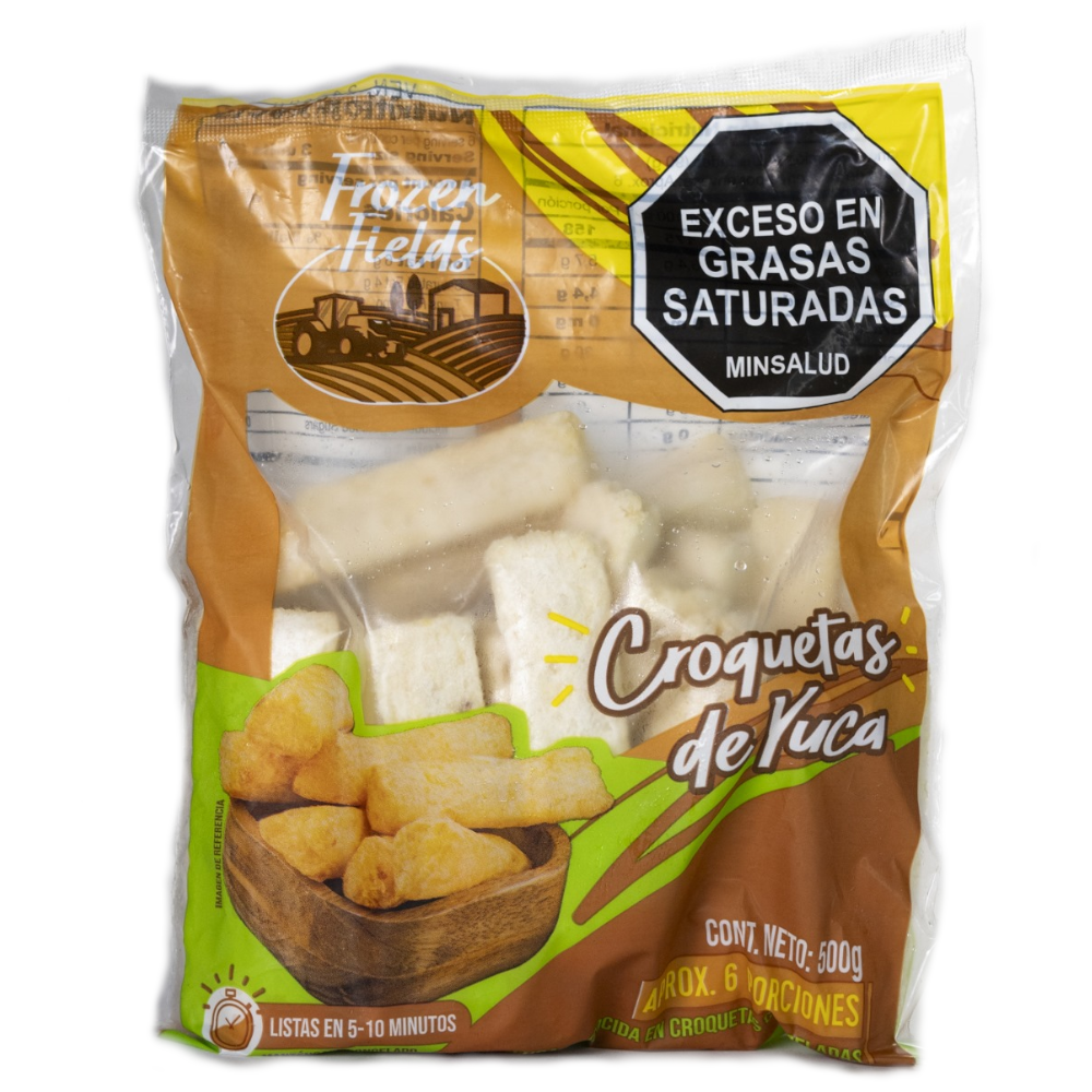 Croquetas De Yuca Frozen Fields 500Gr