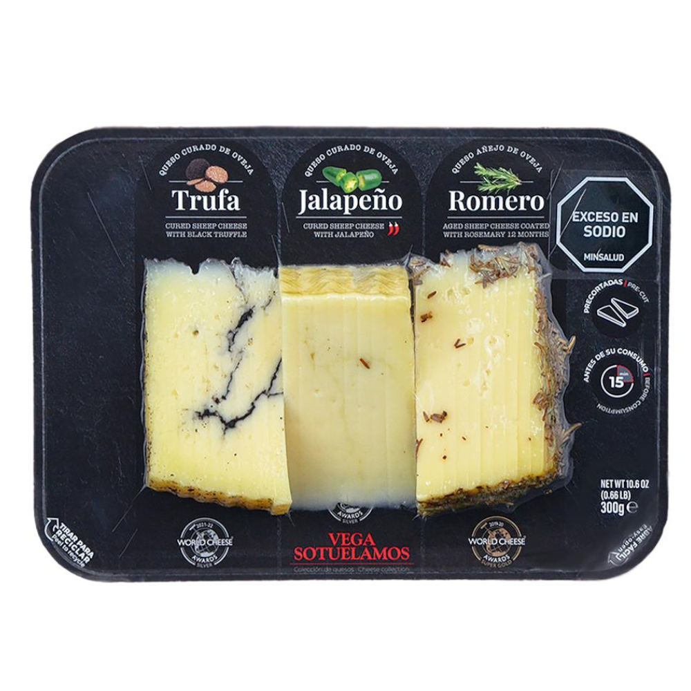 Queso Curado De Oveja Vega Sotuelamos 300Gr