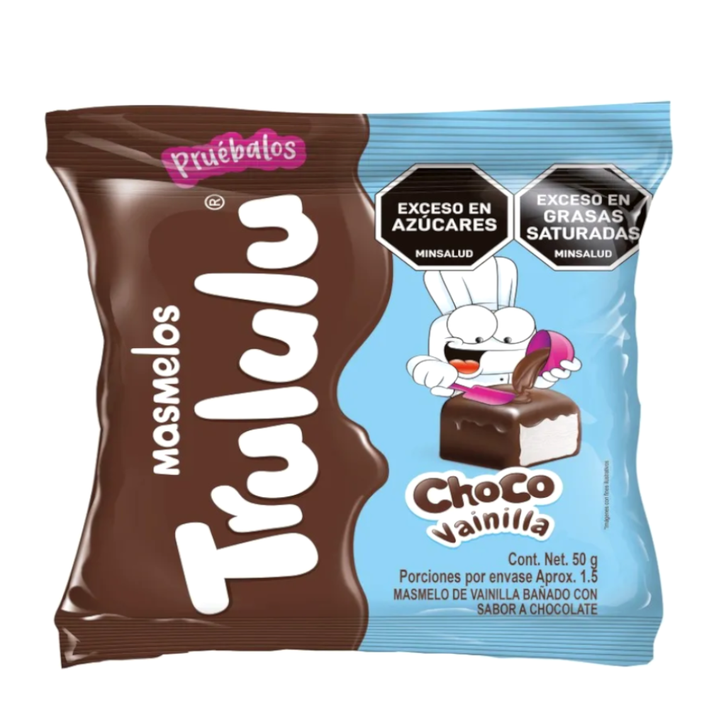 Masmelos Trululu Choco Vainilla 50Gr
