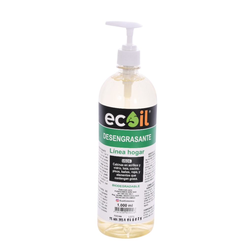Desengrasante Ecoil Linea Hogar 1000Ml