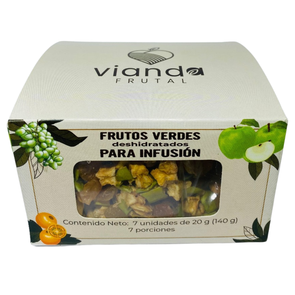 Frutos Verdes Deshidratados  Para Infusión Vianda 7 Unidades 140Gr