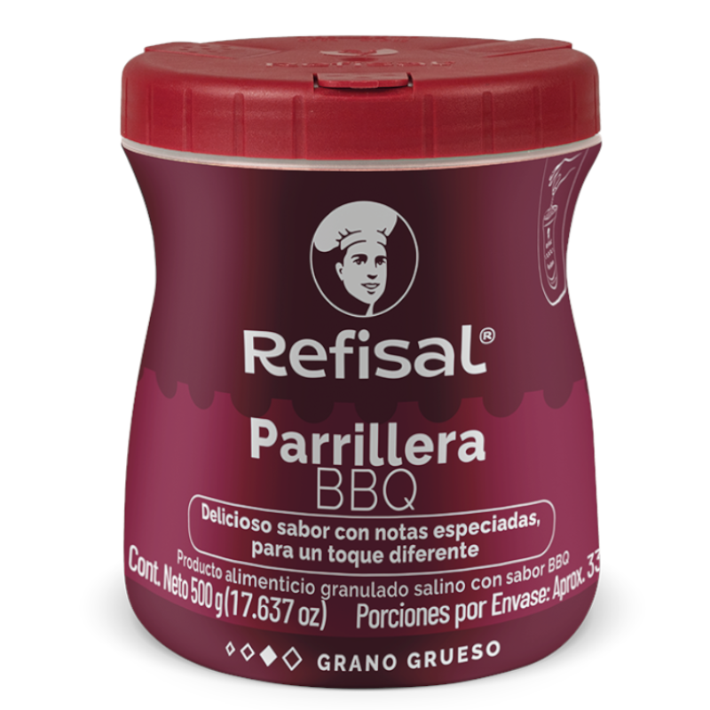 Sal Parrillera BBQ Refisal Barril 500Gr