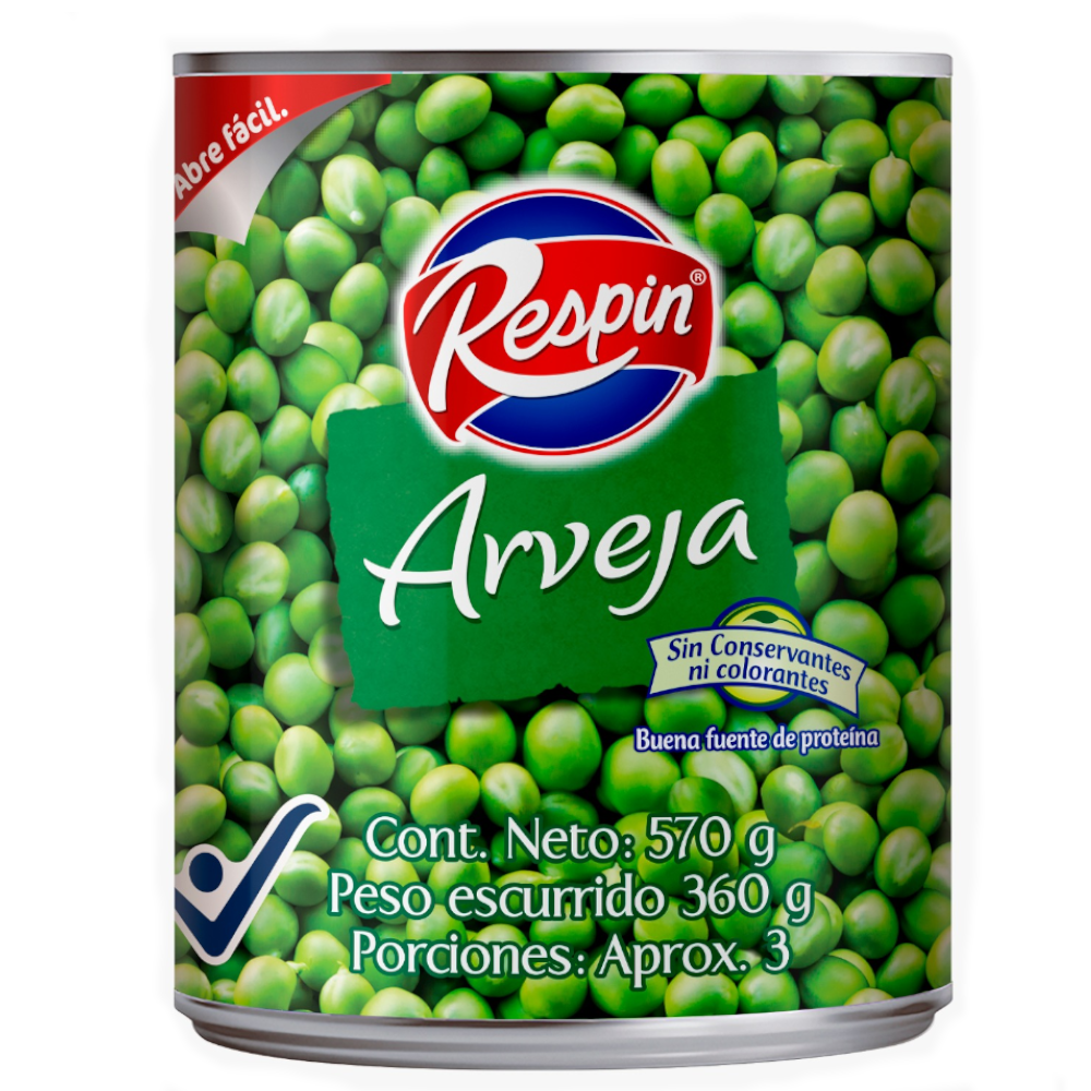 Arveja  Respin Lata 570Gr