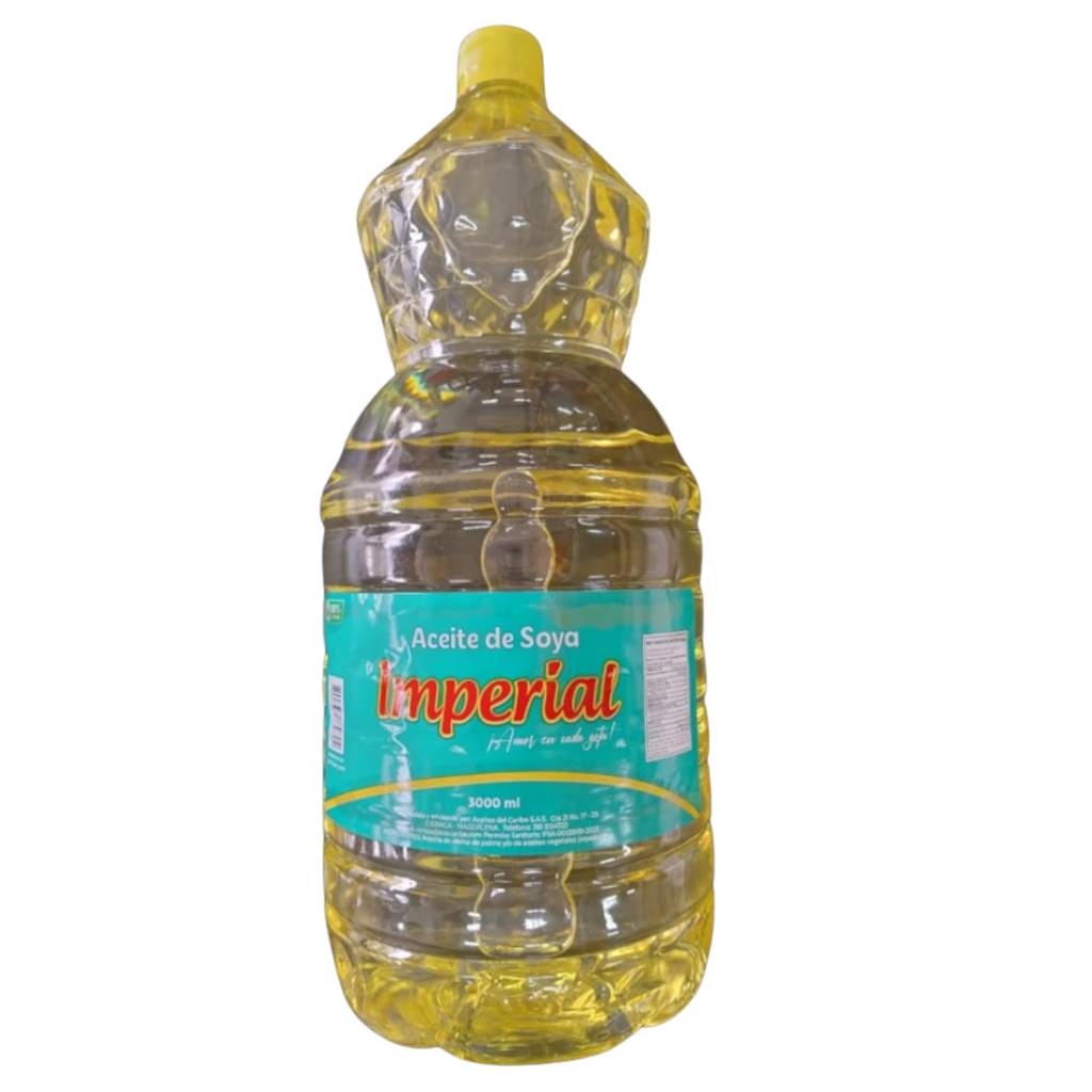 Aceite Imperial De Soya 3000Ml