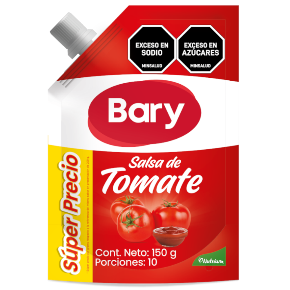Salsa Tomate Bary Doypak 150Gr