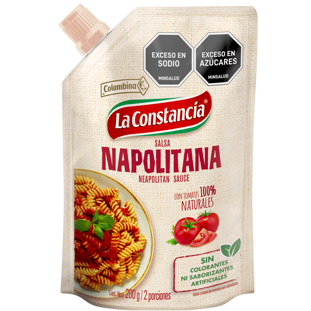 Salsa  Napolitana La Constancia Doypak 200Gr