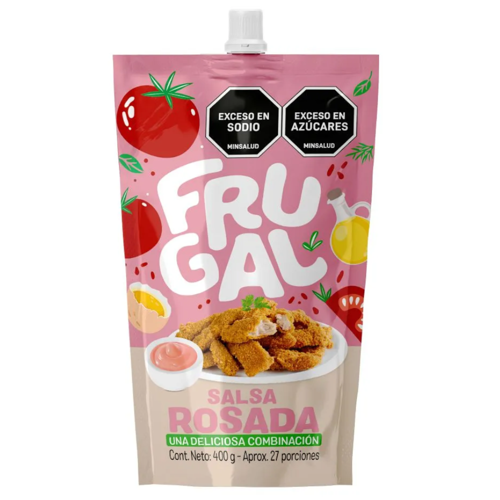 Salsa Rosada Frugal Doypak 400Gr