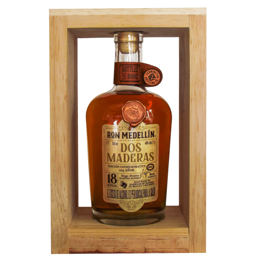 Ron Medellín  Dos Maderas 18 Años 750Ml