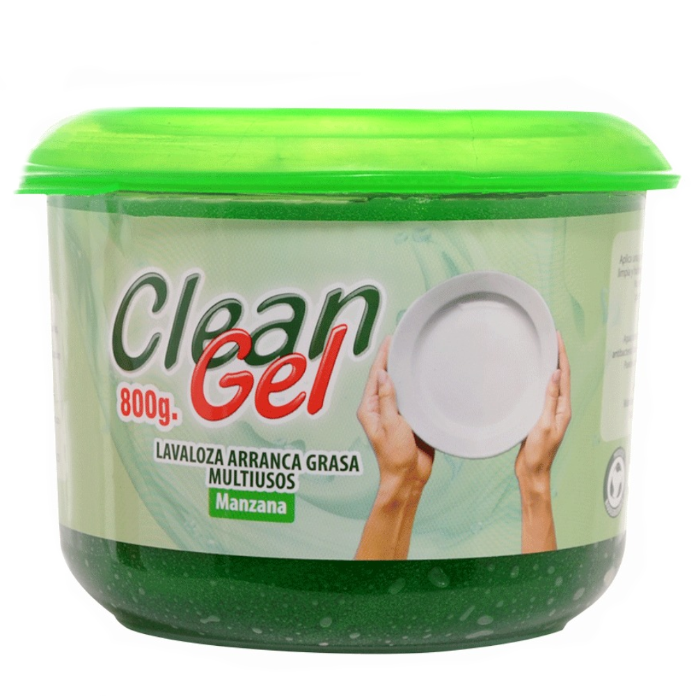 Lavaloza Clean Gel Manzana Multiusos 800Gr