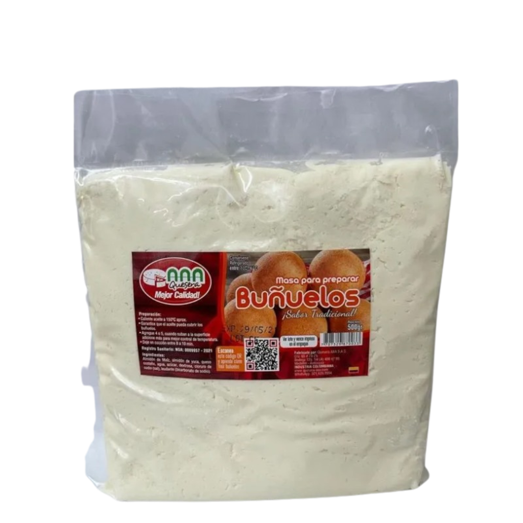 Masa De Buñuelos Y Waffles Quesera AAA 500Gr