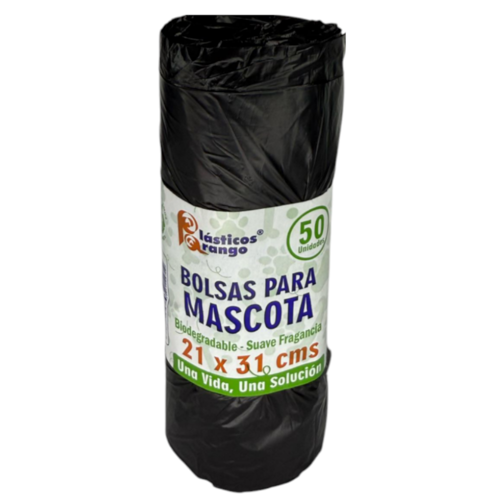 Bolsa Para Mascota 21x31 Cms Plasticos Arango 50 Unidades