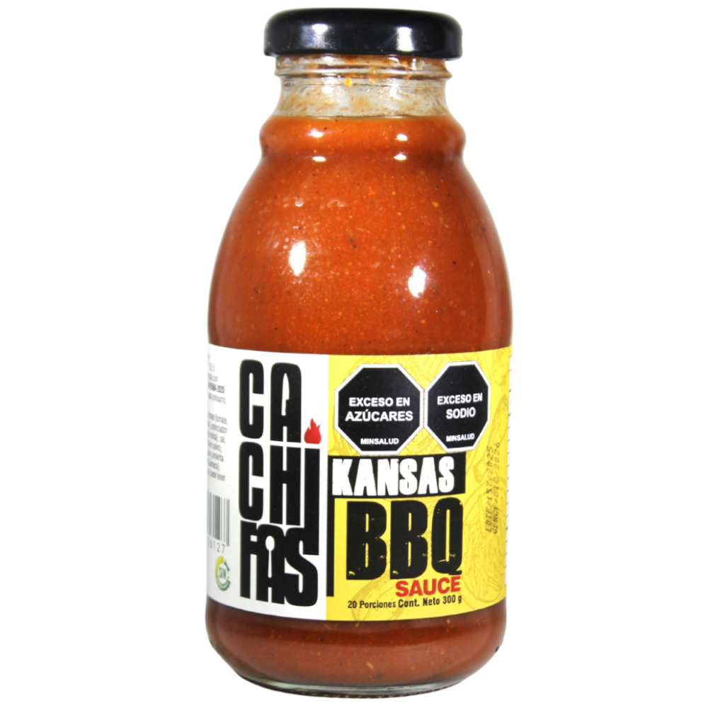 Salsa Kansas Bbq Cachifas  300Gr