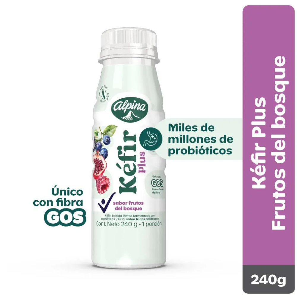 Kéfir Frutos Del Bosque Alpina 240Gr