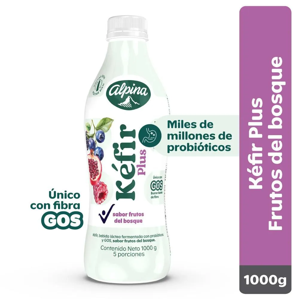 Kéfir Frutos Del Bosque Alpina 1000Gr