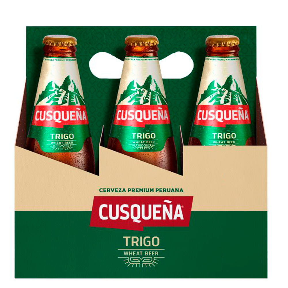 Cerveza Premium Peruana Cusqueña Trigo 330Cc 6 Unidades