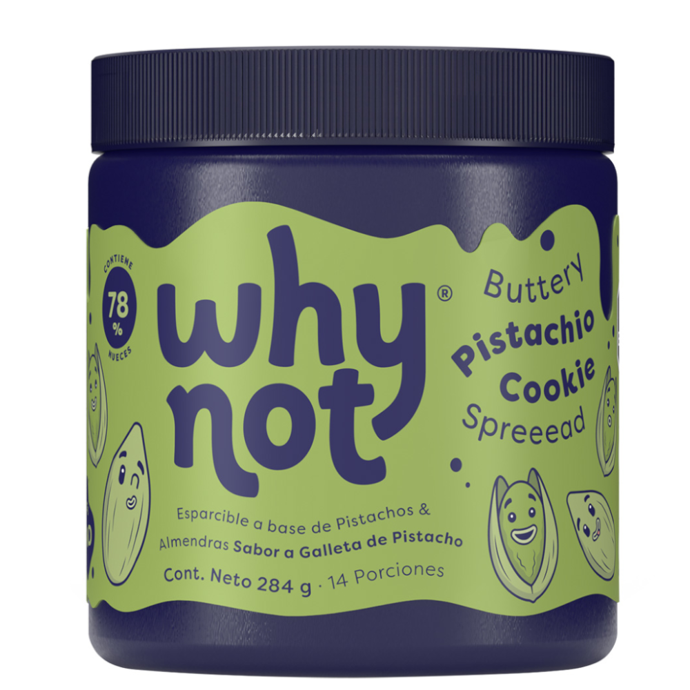 Esparcible A Base Pistachos Y Almendras  Sabor Galleta De Pistacho 284Gr