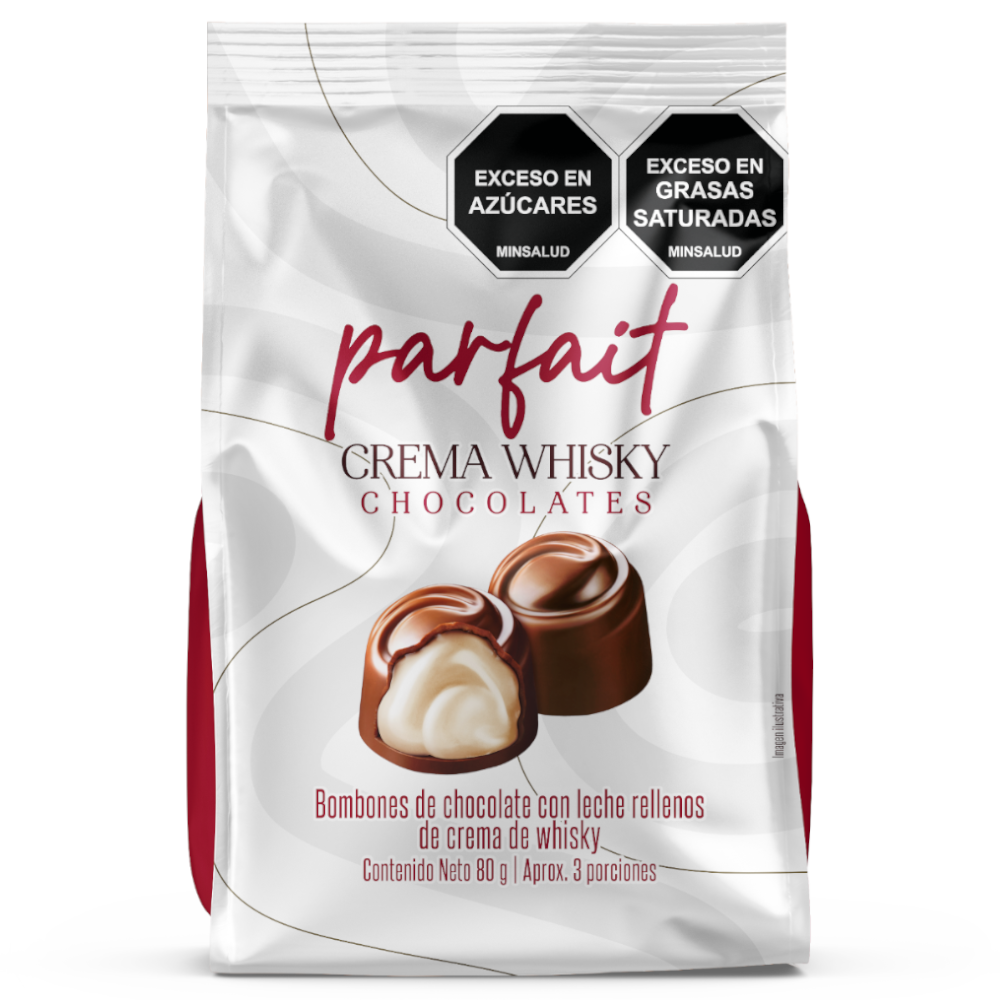 Chocolates Parfait Crema De Whisky Bolsa 80Gr