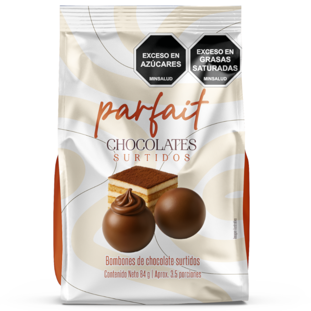 Chocolates Parfait Surtidos Bolsa 84Gr