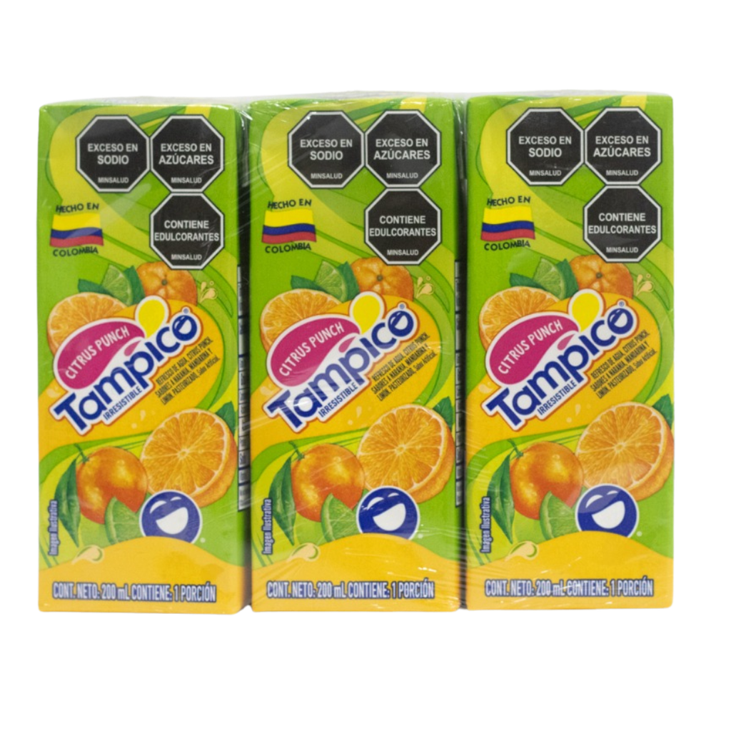 Tampico Citrus  Tetrapack  200Ml 6 Unidades