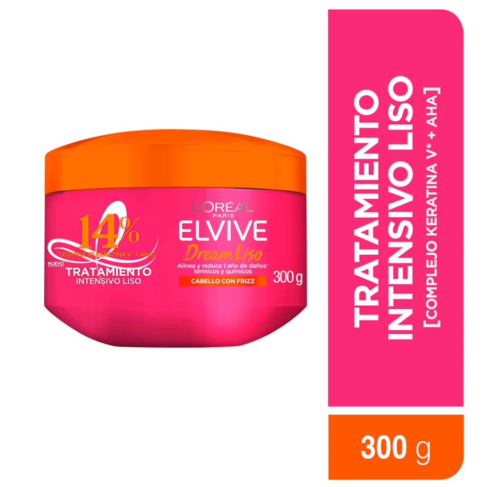 Tratamiento Capilar Intensivo Elvive Dream Liso 300Gr