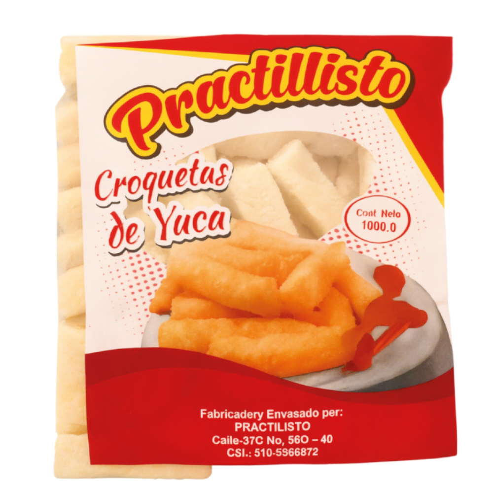 Croquetas De Yuca Practilisto 1000Gr