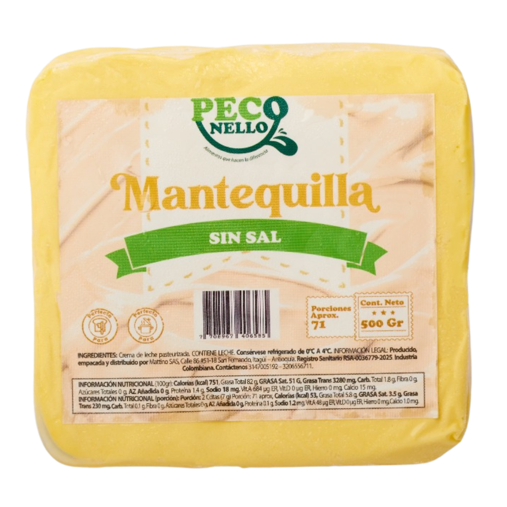 Mantequilla Sal Peco Nello 500Gr