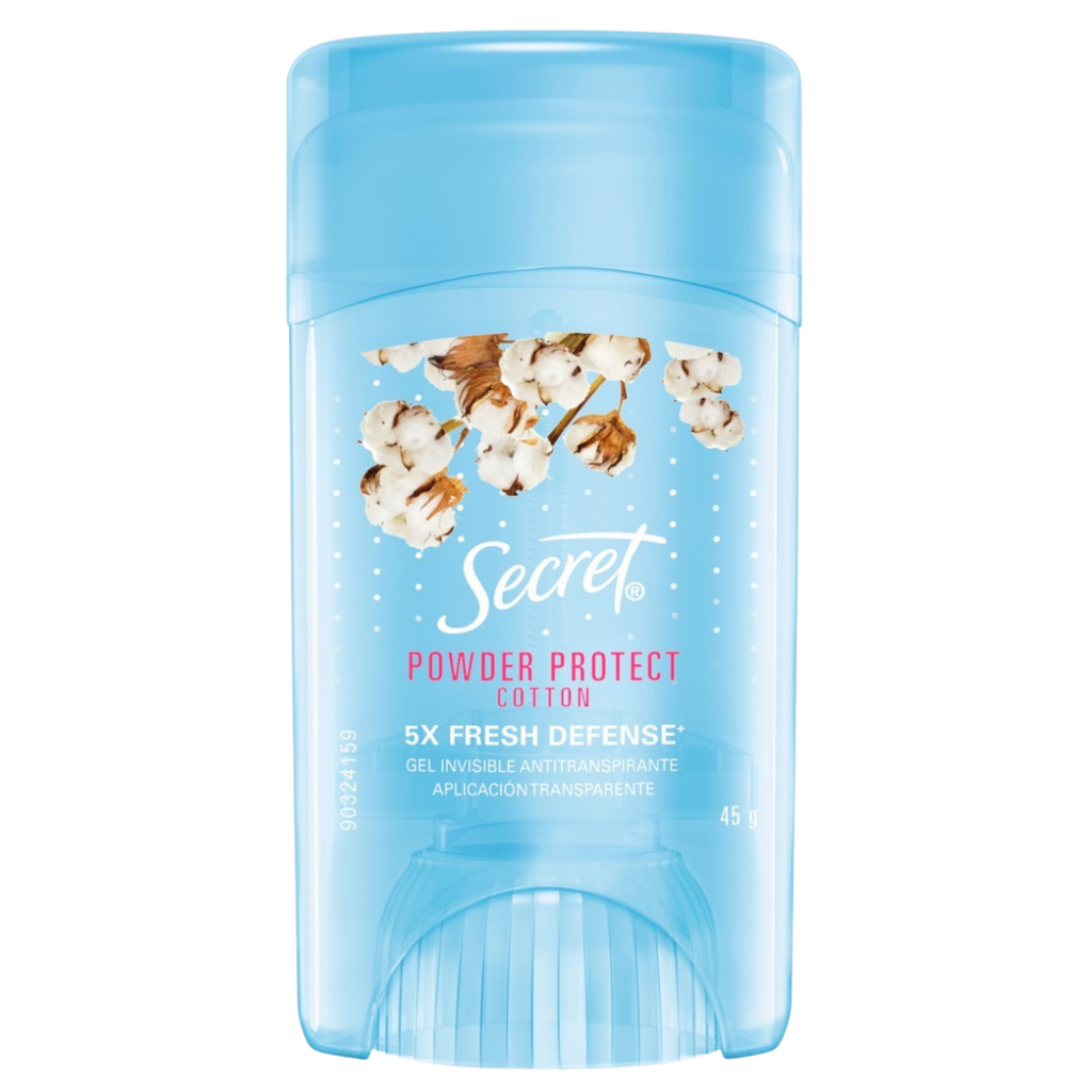 Desodorante Secret Powder  Protect  Cottton Gel 45Gr