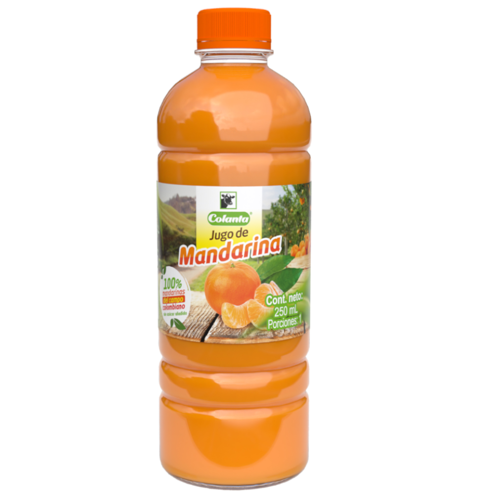 Jugo De  Mandarina Colanta Pet 250Ml