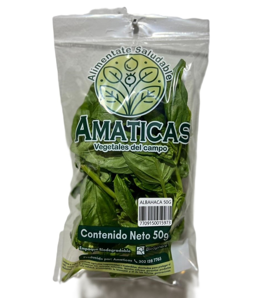 Amaticas Albahaca 50Gr