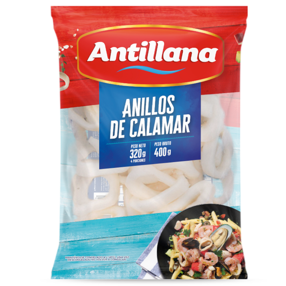 Anillos De Calamar  Antillana 320Gr