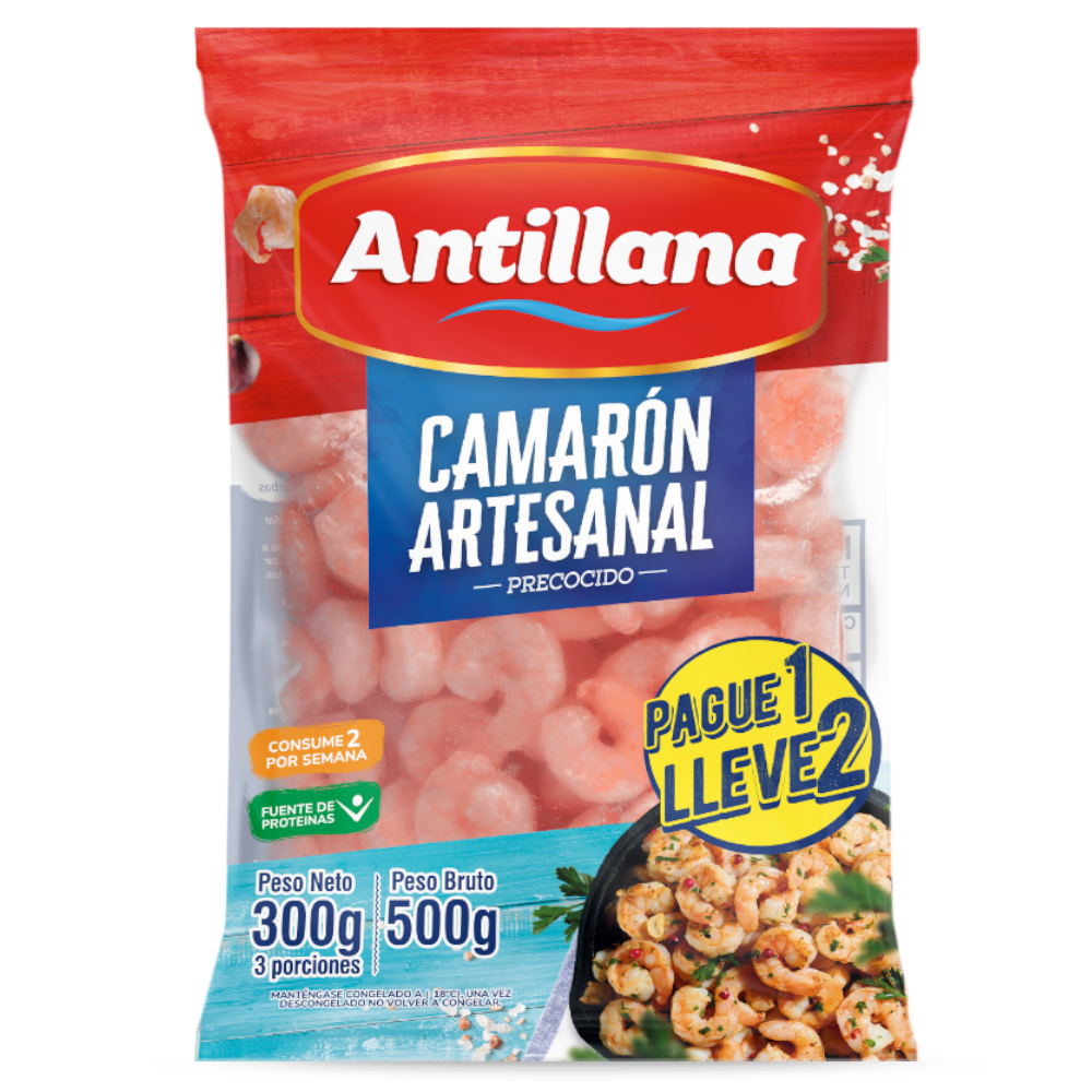 Camarón Tradicional Antillana 300Gr Pague 1 LLeve 2