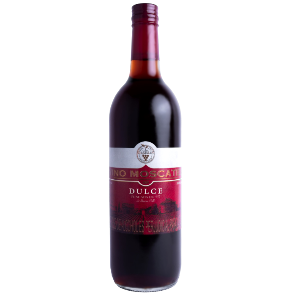Vino  Dulce Moscatel Casa Grajales 750Ml