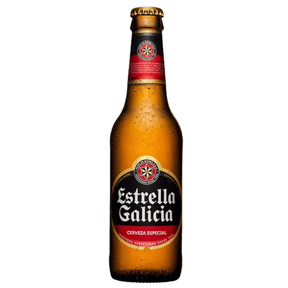 Cerveza Estrella Galicia Rubia Botella 330Cc