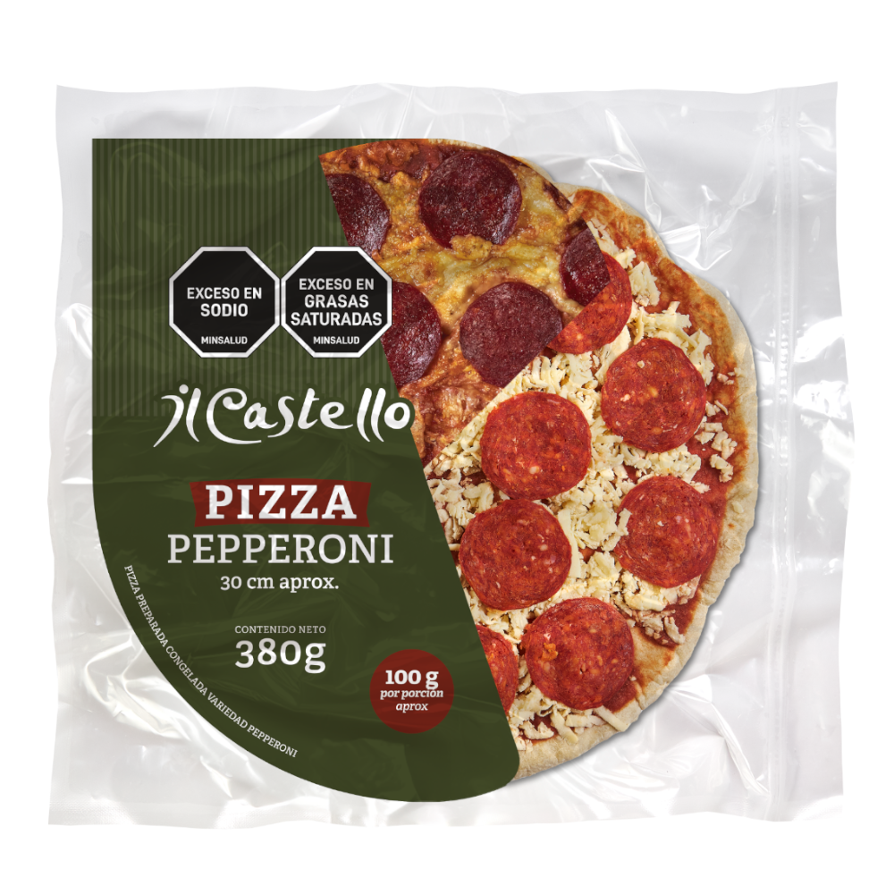 Pizza Pepperoni IL Castello 30cm 400Gr