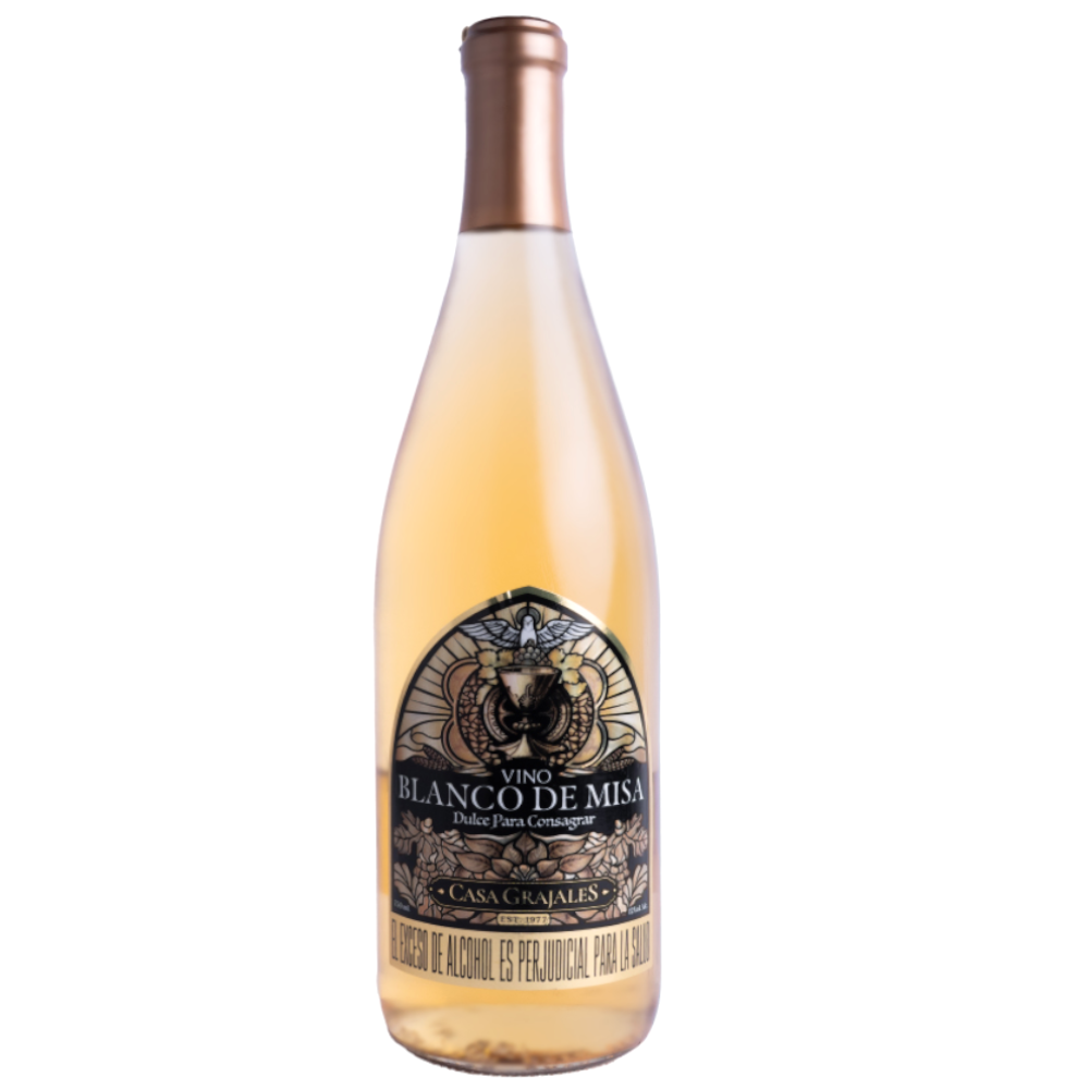 Vino Blanco Dulce De Misa Casa Grajales 750Ml