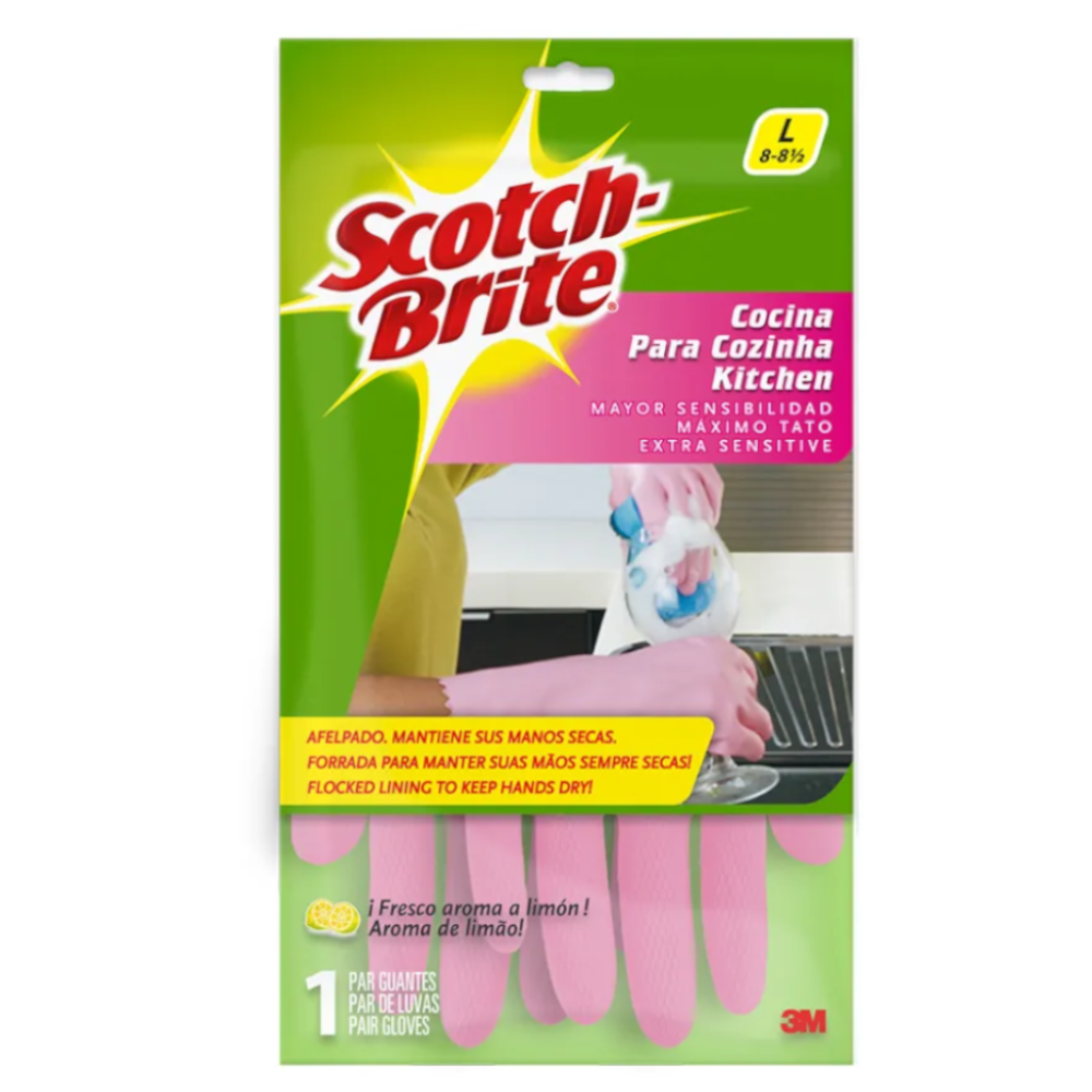 Guantes Scoth Brite Cocina Talla L
