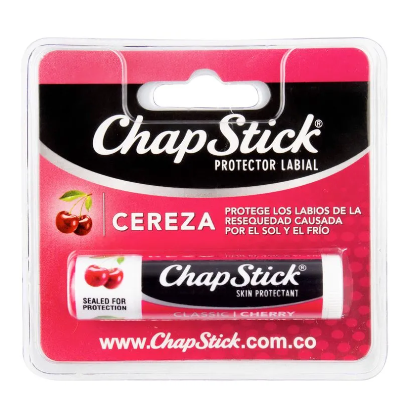 Chap Stick Cereza Protector Labial 1 Unidad